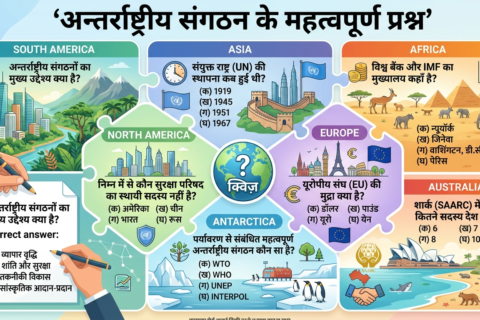 antarrashtriya sangathan mcq in hindi