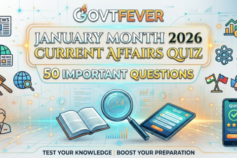January Month Current Affairs