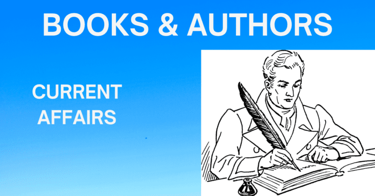 BOOKS AND AUTHORS CURRENT AFFAIRS