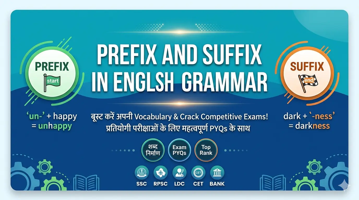 Prefix and Suffix in English Grammar