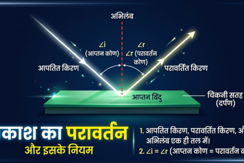 Reflection of Light in Hindi