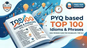 Top 100 Words List idioms pyq