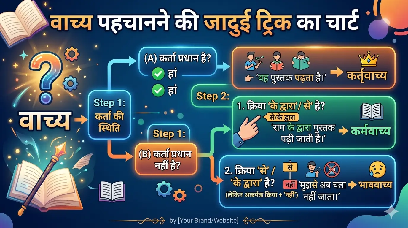 Vachya ke bhed pyq solved examples