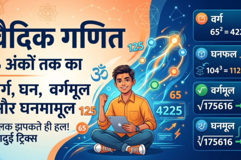 Vedic Maths Square and Square Root