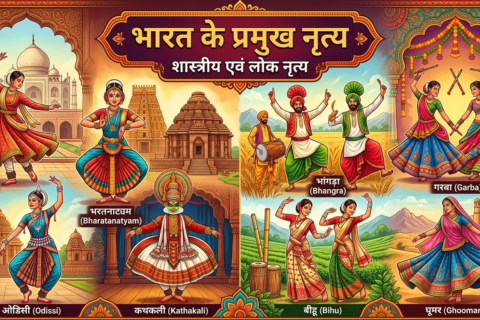 Bharat ke Nritya MCQ
