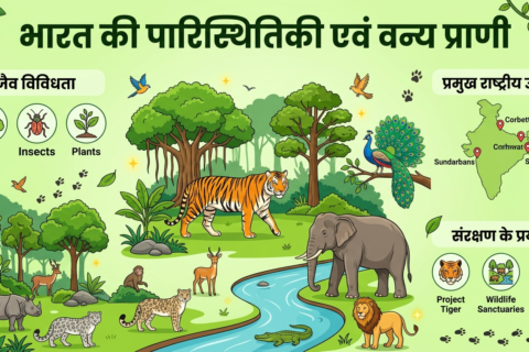 Bharat ki Paristhitiki evam Vanya Prani MCQ Quiz