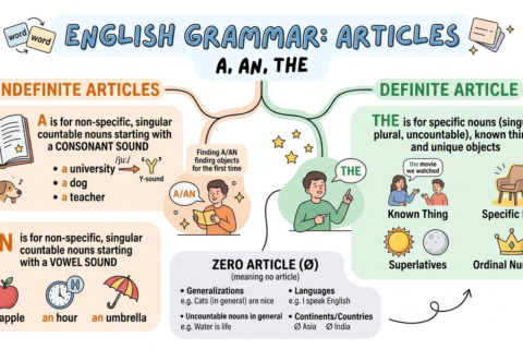 English Grammar Articles MCQ