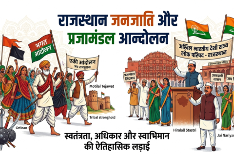 Rajasthan Janjati or Prajamandal Aandolan