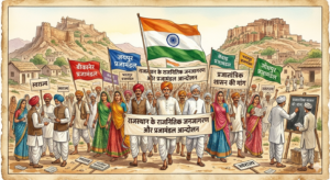 Rajasthan Prajamandal Aandolan MCQ
