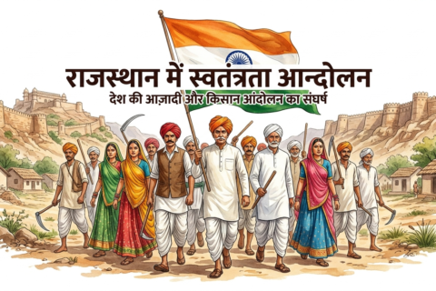 Rajasthan me Swatantrata Andolan MCQ