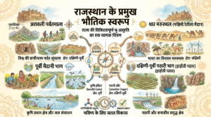Rajasthan ke Pramukh Bhautik Swaroop