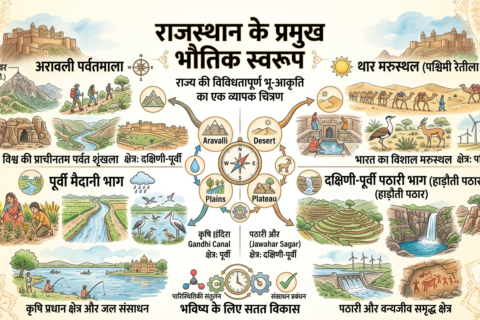 Rajasthan ke Pramukh Bhautik Swaroop