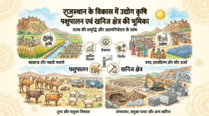 Rajasthan ke Vikash me Udhyog