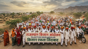राजस्थान किसान आंदोलन pdf