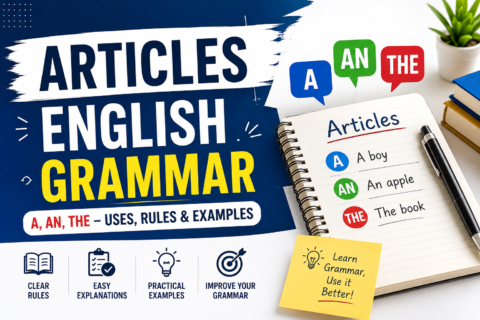 Articles english grammar