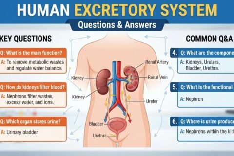 human excretory system questions and answers