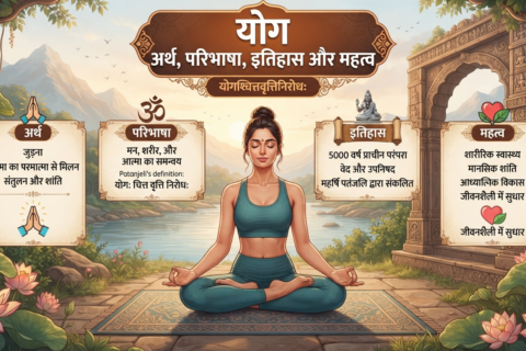 योग अर्थ परिभाषा इतिहास और महत्व