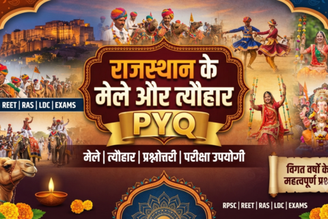 राजस्थान के मेले और त्यौहार PYQ