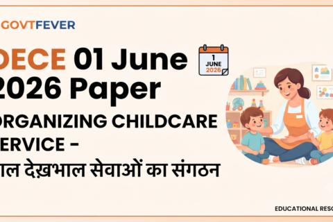 ORGANIZING CHILDCARE SERVICE