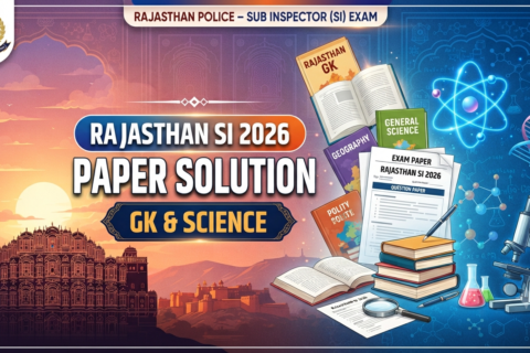 Rajasthan SI Paper 2026